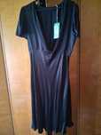 Rochie neagra Guess cocktail marimea L/XL