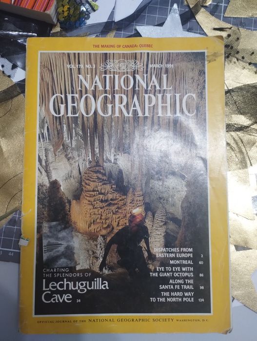 Брой на списание National Geographic 1991