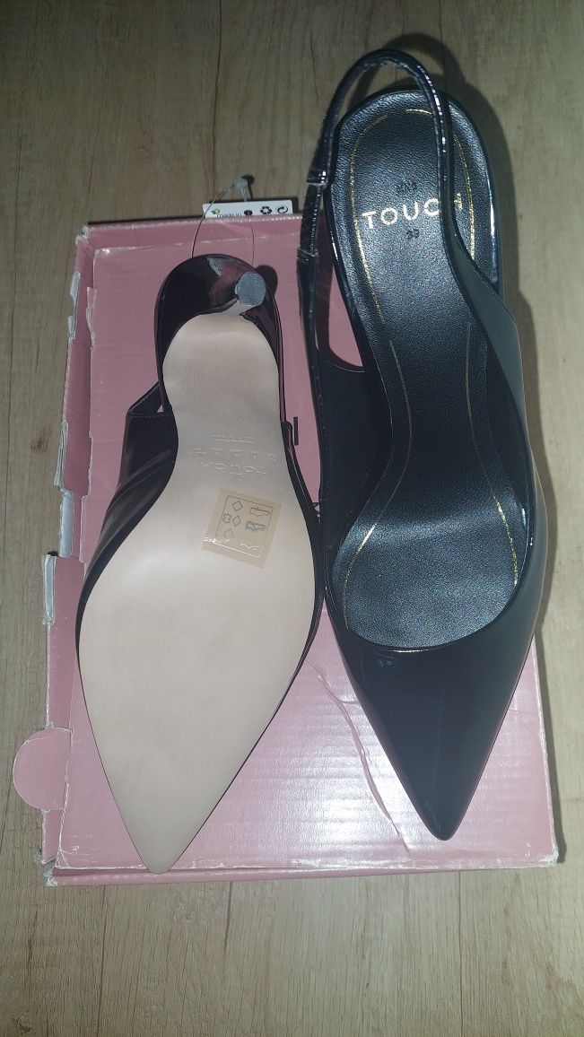 Pantofi Mango-stiletto,cu toc cui