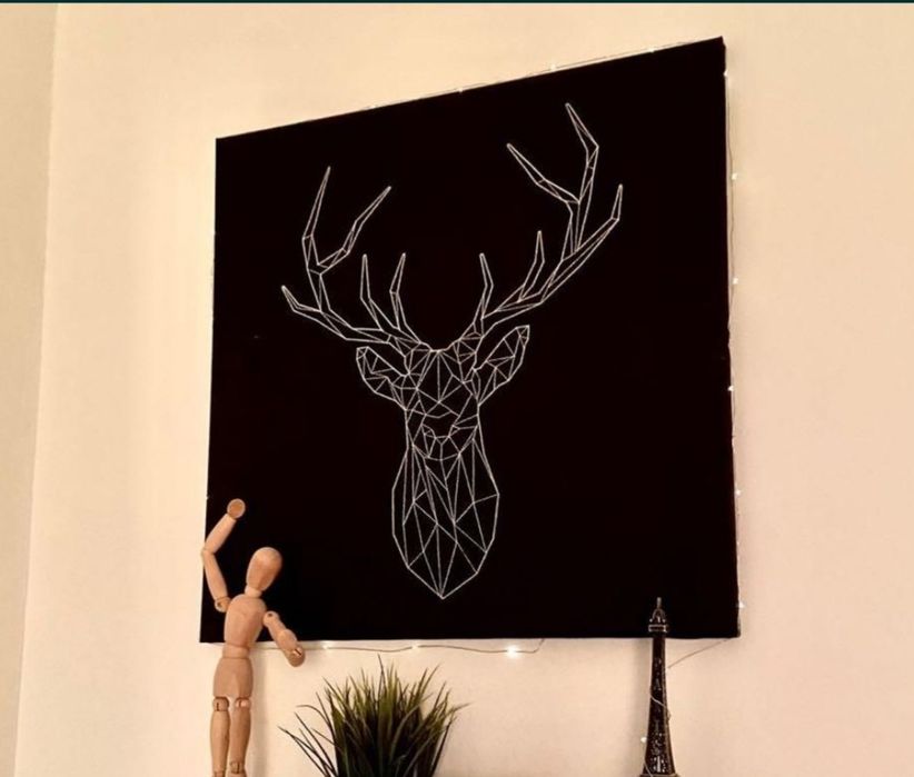 Картина елен на Икеа