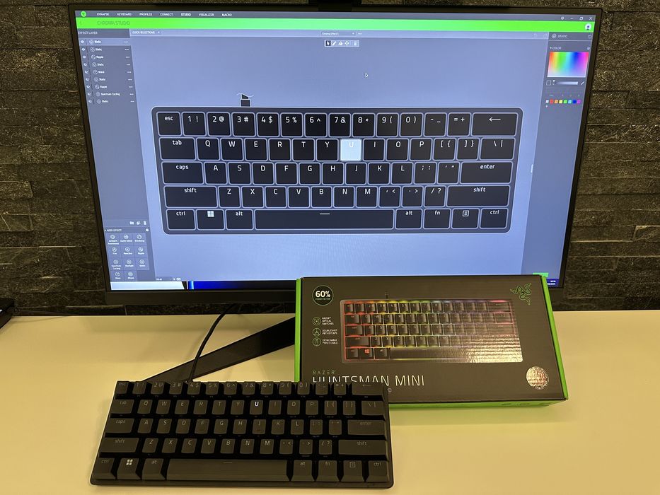 Tastatura gaming razer huntsman mini