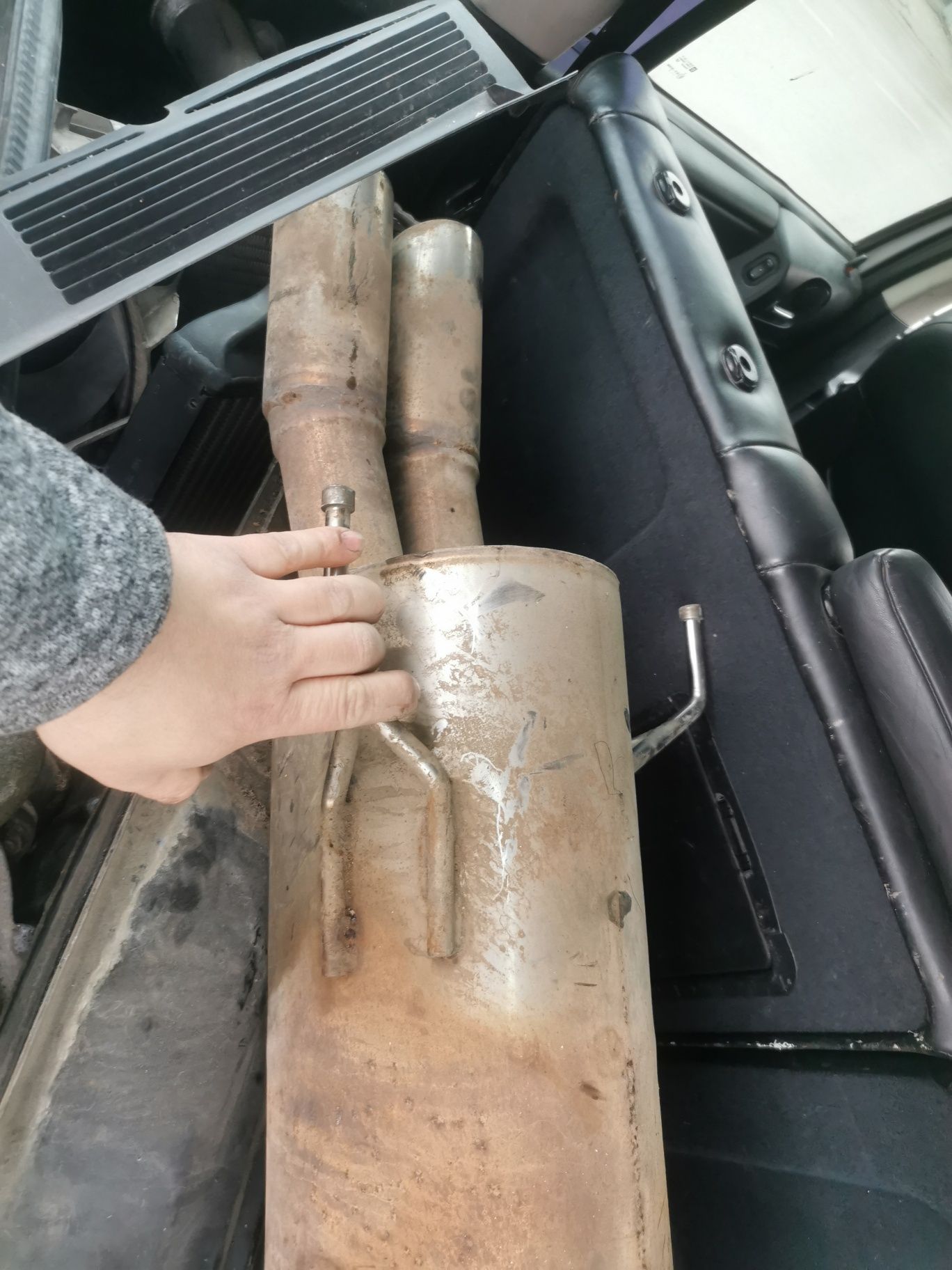 Зафира опц с газ на части