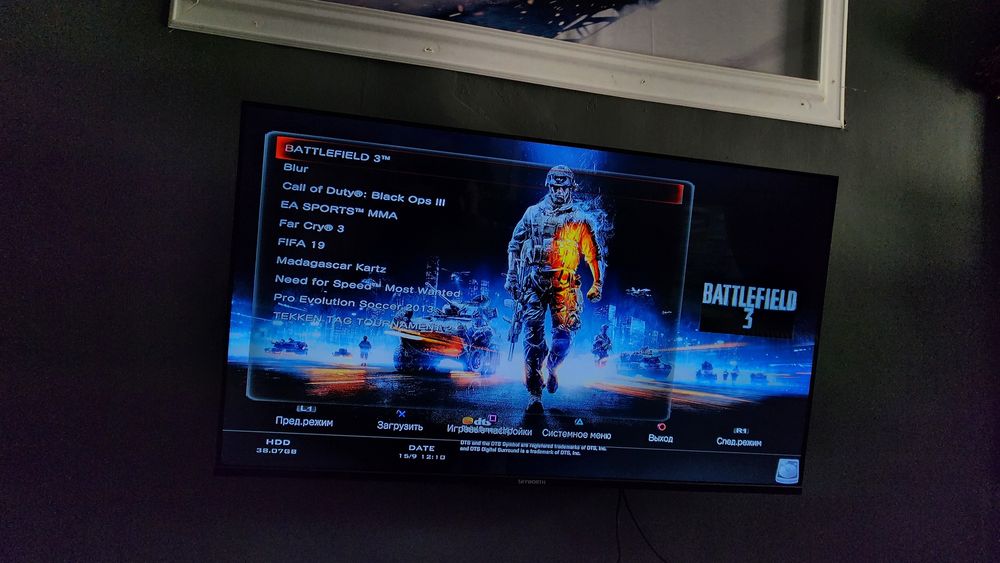 Playstation 3 slim 320gb 2ta joystik