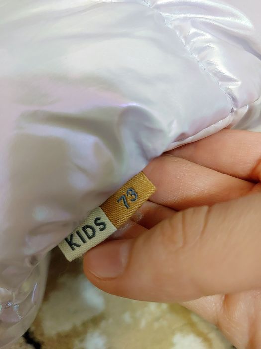 Куртка детская комбинезон для девочки 0-6 месяцев