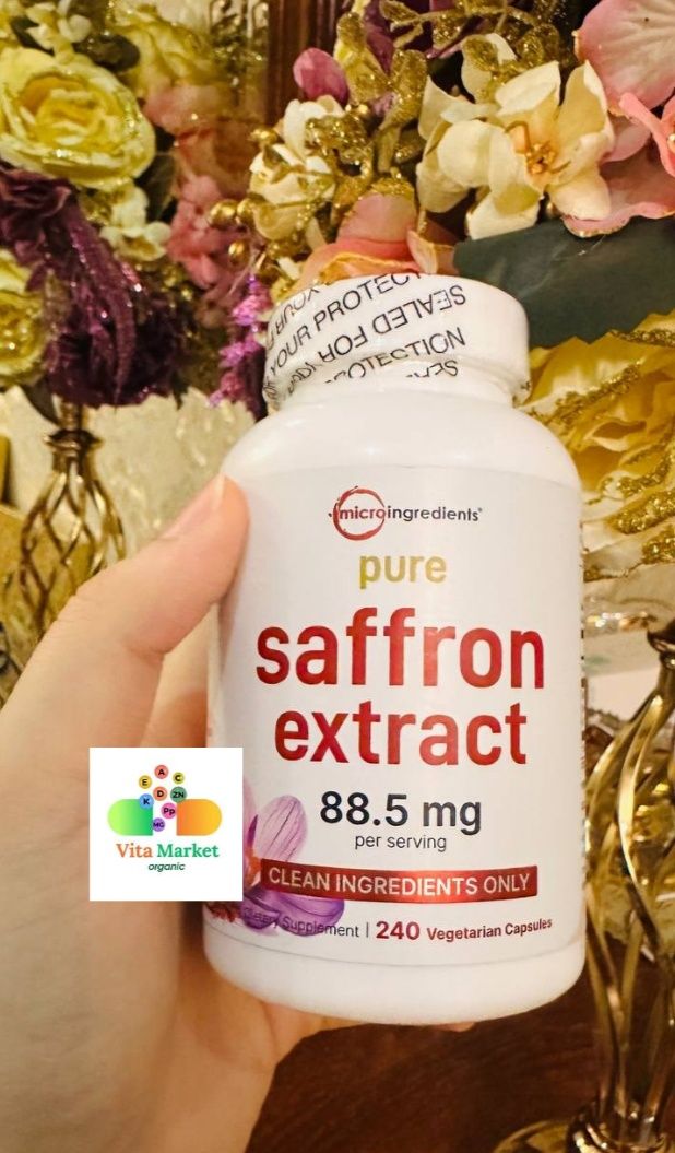 Shafran (zafaron) ekstrakt -88.5 mg,240 ta kapsula