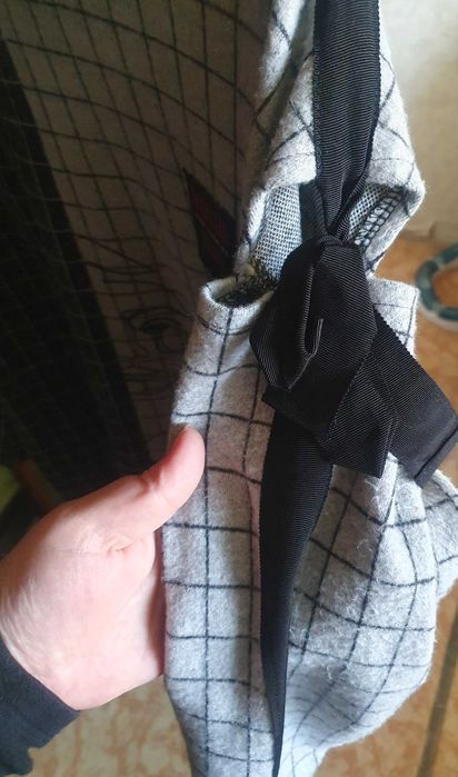 Дамска рокля в два цвята