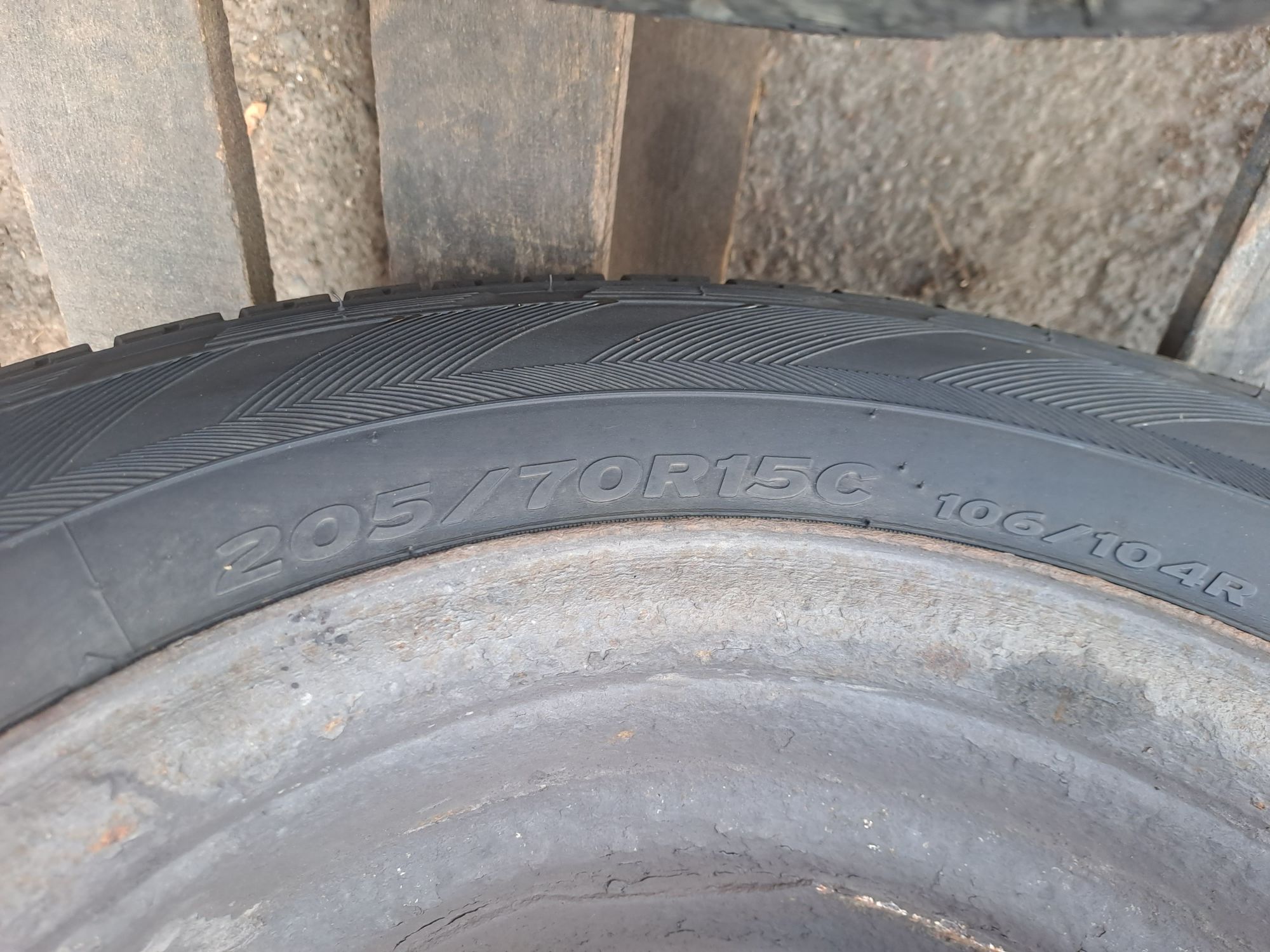 4бр. Бусови 205/70/15C Hankook, 205 70 15С