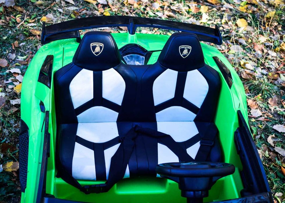 Masinuta electrica, Lamborghini SVJ, 24V, 500W, Drift Edition, verde