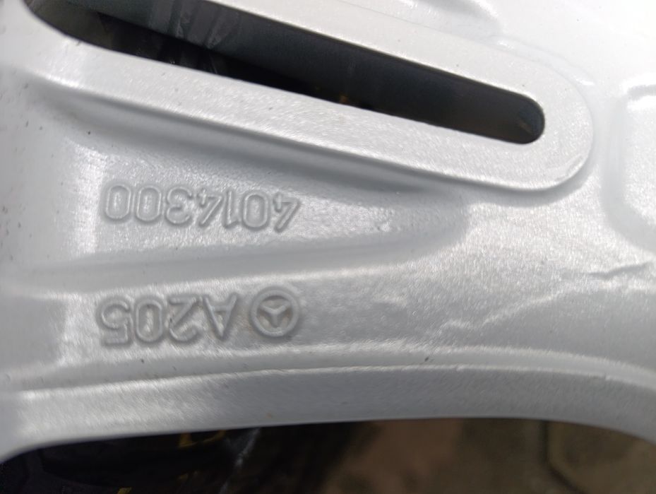 Două jante originale Mercedes C class W 205 17'' la bucată