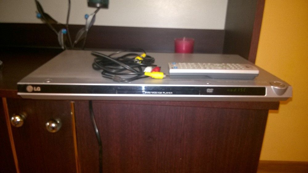 dvd player LG model dvx162