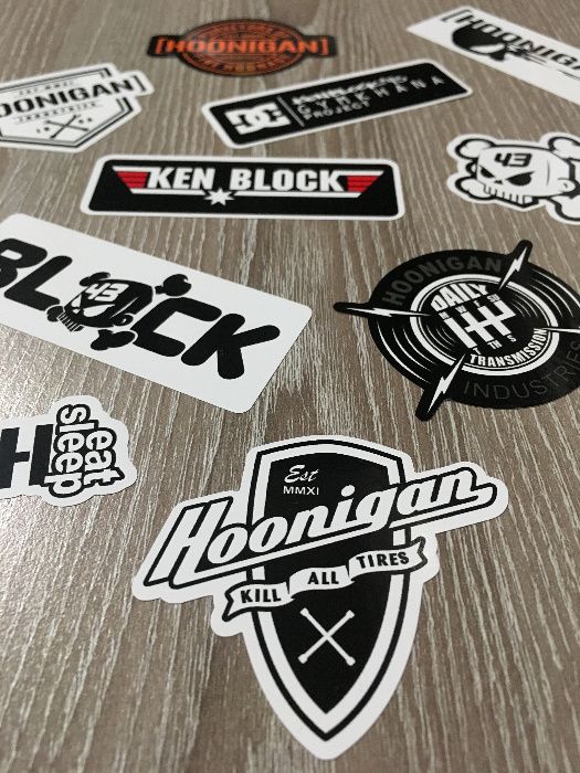 HOONIGAN ХУНИГАН Стикери Sticker 20 бр. СУПЕР качествени