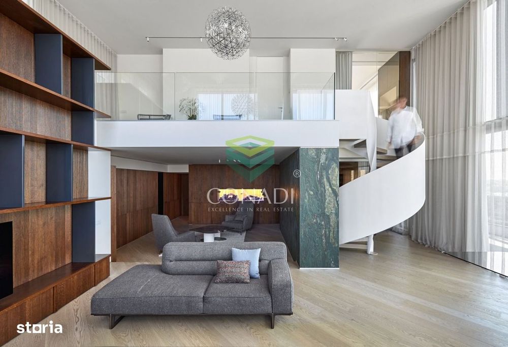 Inchiriere Penthouse de tip Duplex | 4 camere | Floreasca | Parc Verdi