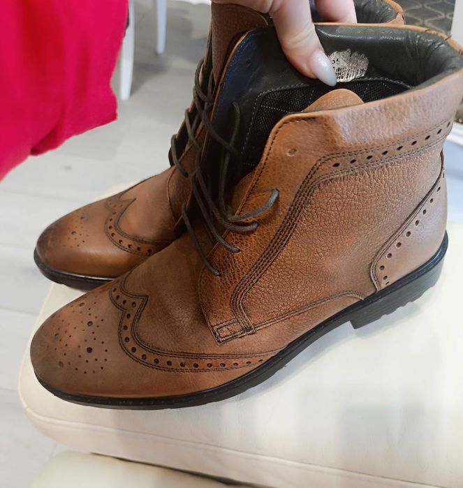 Ghete piele naturala mărime 45