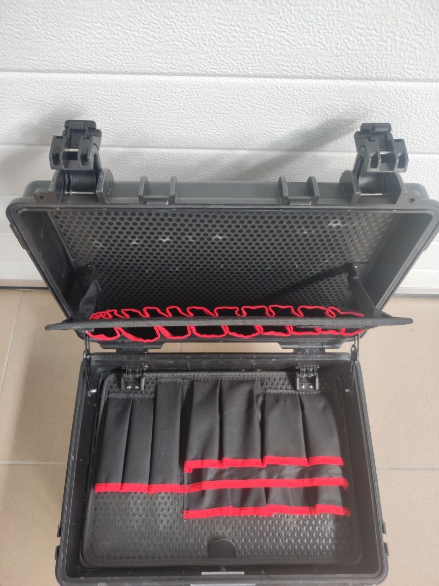 Geanta electroniști Knipex Robust23 cu maner bicomponen