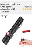 Mini-chiroq optik zum Leton power submariner -14S / 1200mah