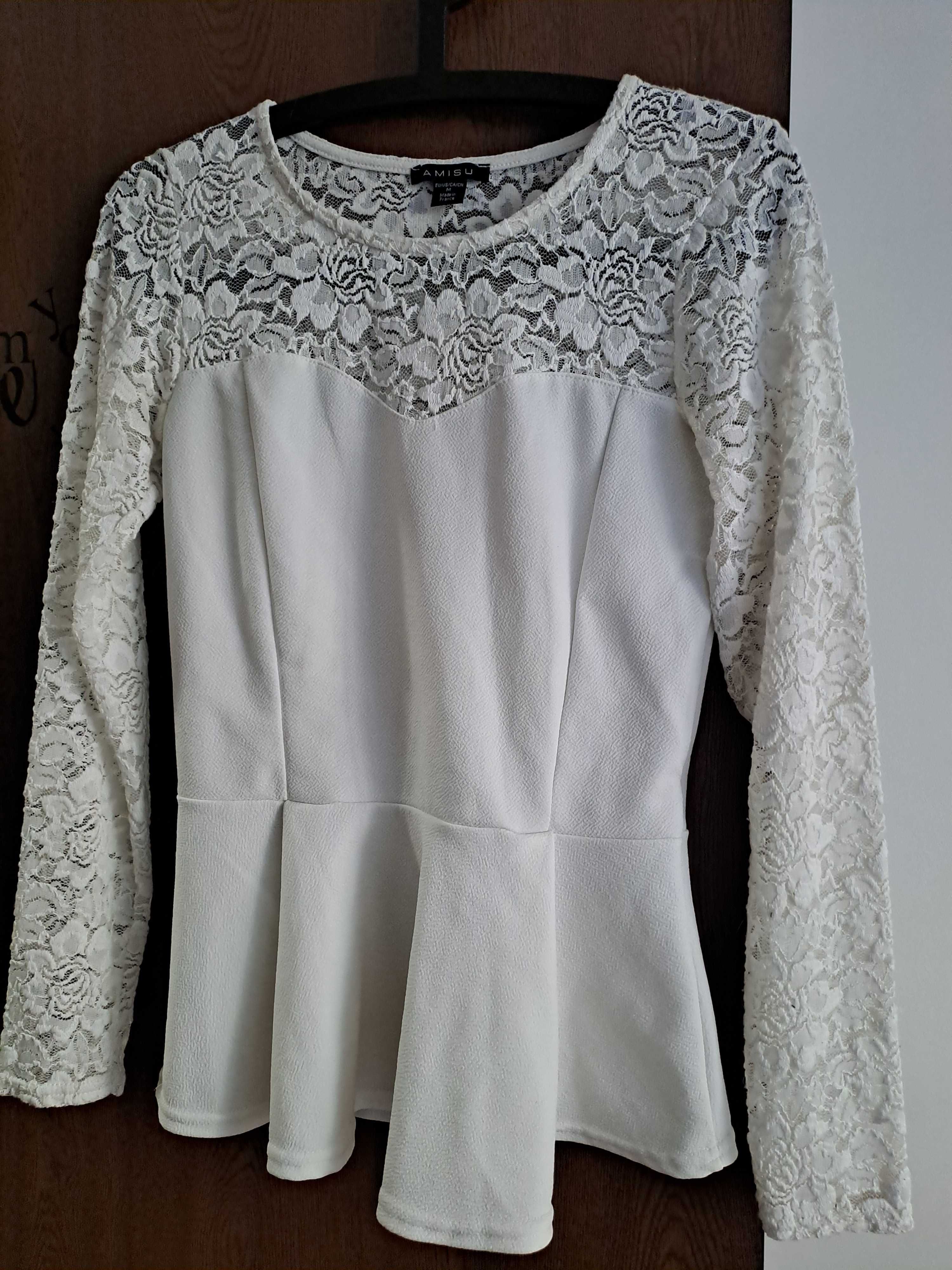 Bluza Amisu cu dantela