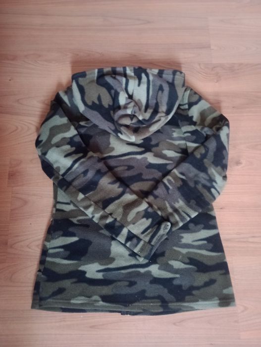 Hanorac camuflaj polar gros