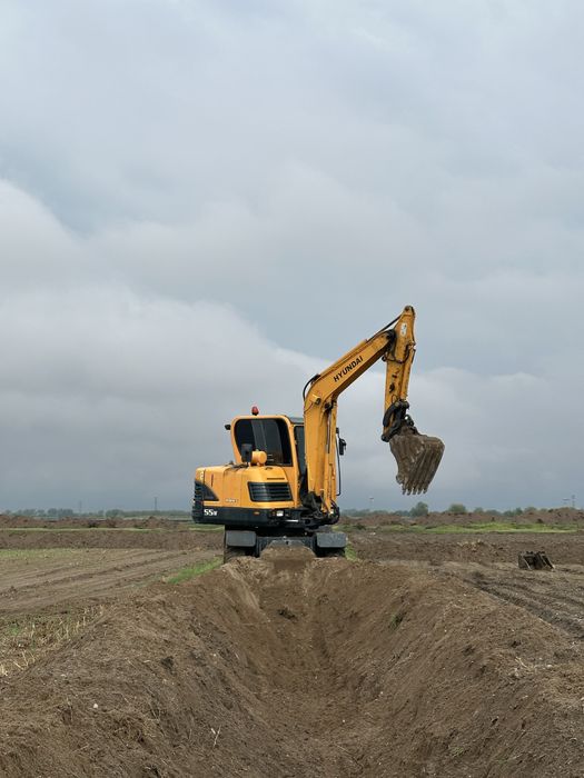 Ekskavator Kamaz xizmati Gidromolot bor. Bekobodda
