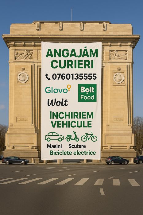 Angajam curieri Glovo Bolt Wolt / delivery | in Constanta