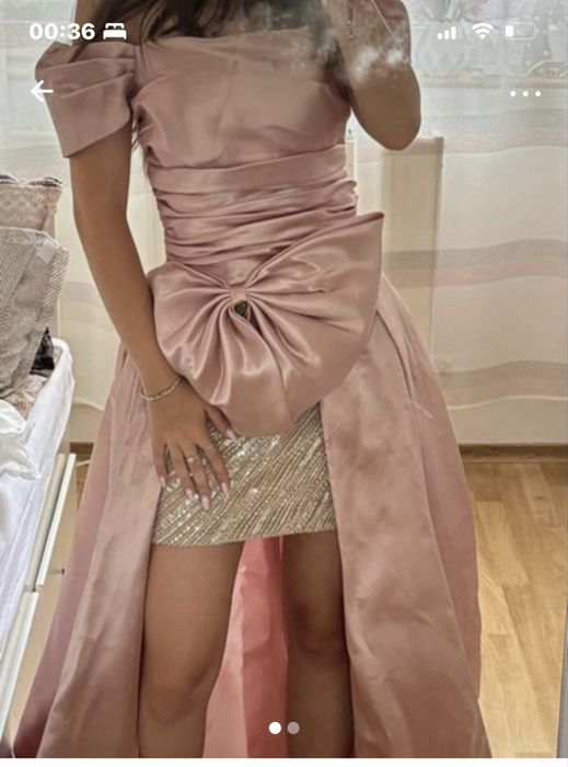 Rochie ocazie roz pal