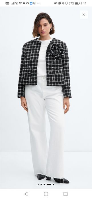 Сако MANGO размер EUR 34 XS