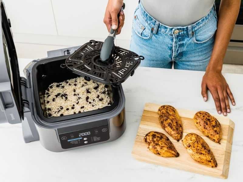 10 в 1 Мултикукър и Еър Фрайър Ninja Speedi ON400EU, 5.7L