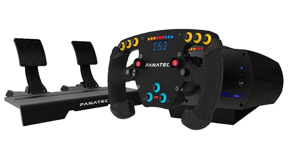 Симулатор F1 с Волан и педали Fanatec CLS Elite