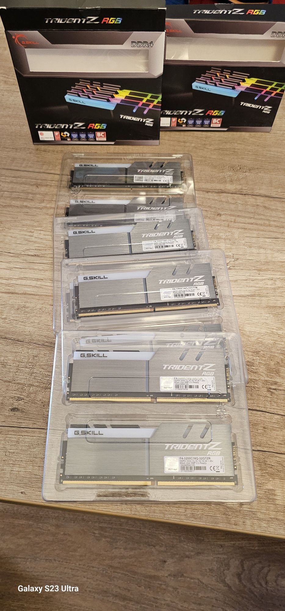Memorie 64GB DDR4 Gskill TridentZ RGB