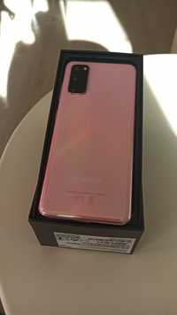 Samsung s20 розов перфектен