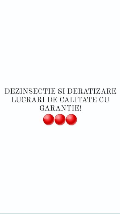 Servicii Dezinsectie Constanta PLOSNITE,GANDACI, PURECI