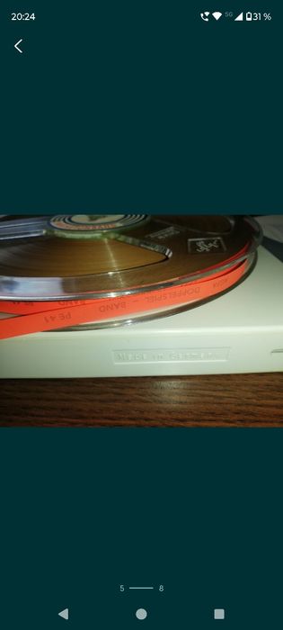 Banda magnetofon noua agfa pe 41