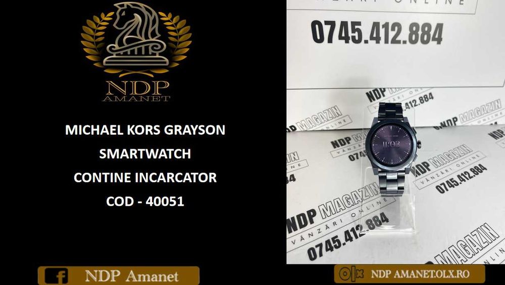 NDP Amanet NON-STOP Bld.Iuliu Maniu 69 SMARTWATCH MICHAEL KORS (40051)