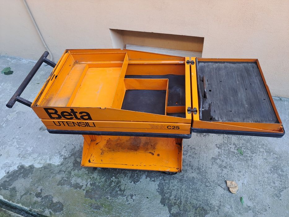 Banc de lucru portabil, Beta Utensili Tank C 25, service auto, moto