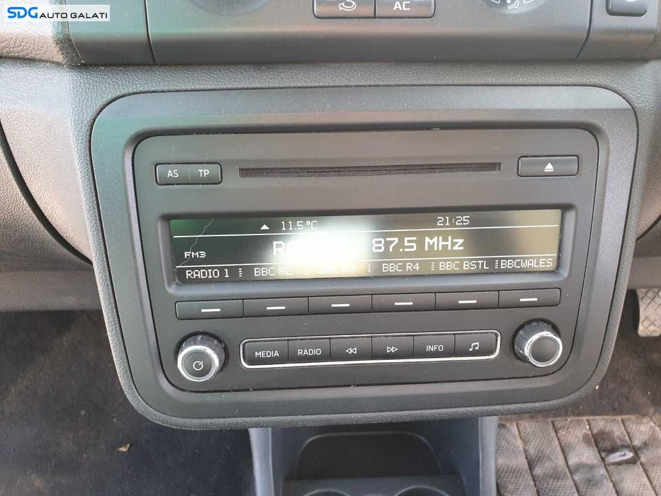 Radio CD Player Skoda Fabia 2 2007 - 2014 [C2020] [Depozit]