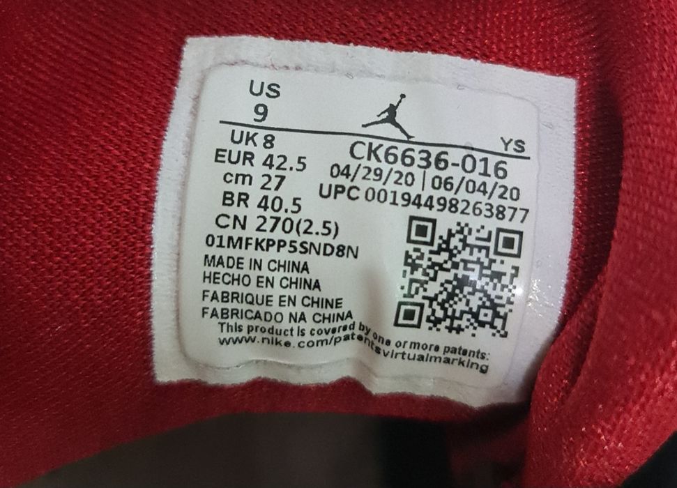 Ghete Originale Nike/Jordan.marimea 42.5