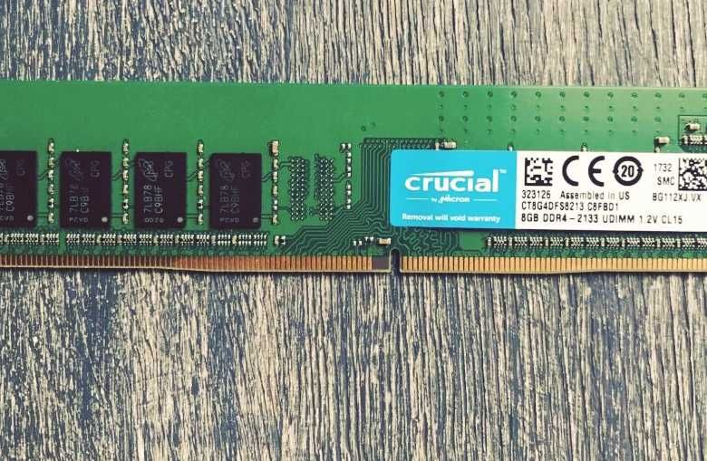 Оперативная память 8 Гб. DDR4