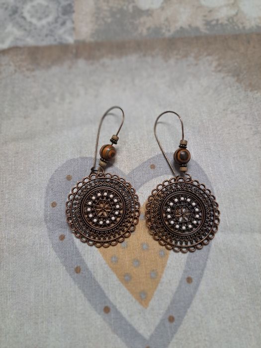 Арт дамски обеци