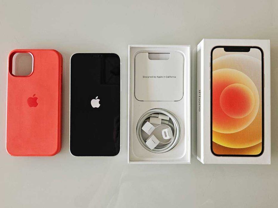 IPhone 12 128GB бял Apple - отлично състояние