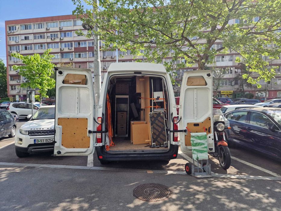 Transport marfa, bagaje, mobila, moto cu duba 3.5t la preturi fixe!