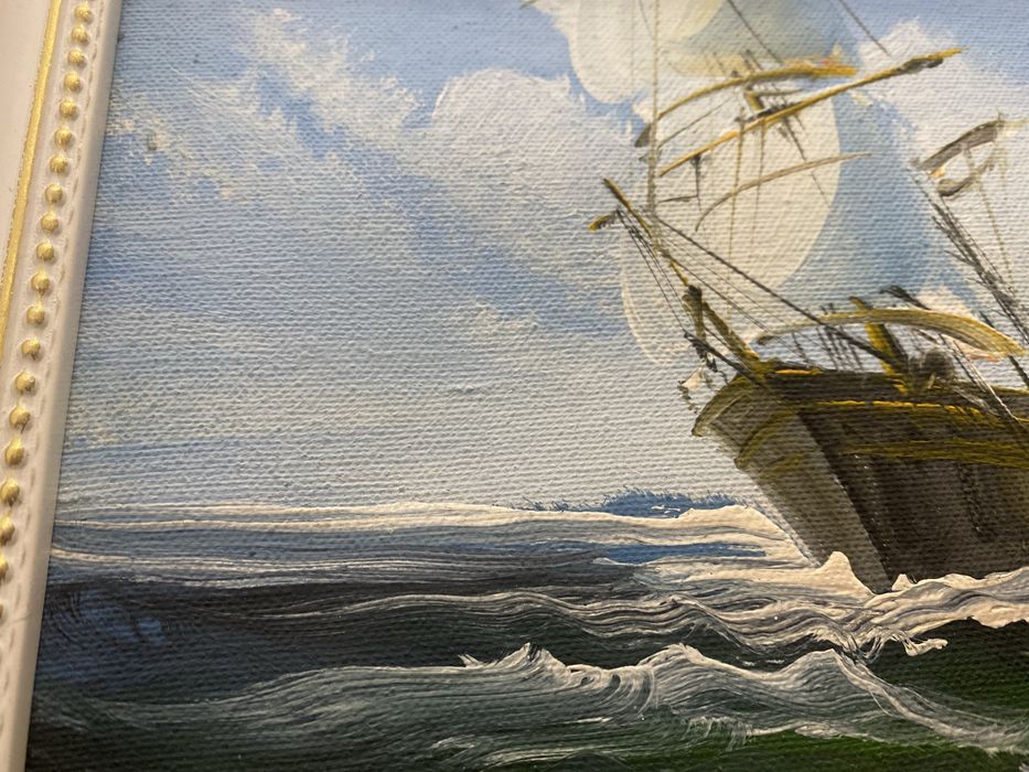 tablou ulei - pinza sac