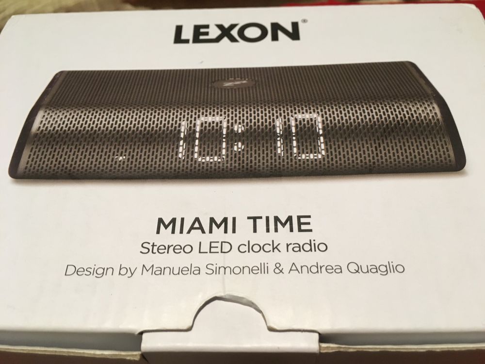 Ceas cu radio Lexon Miami Time