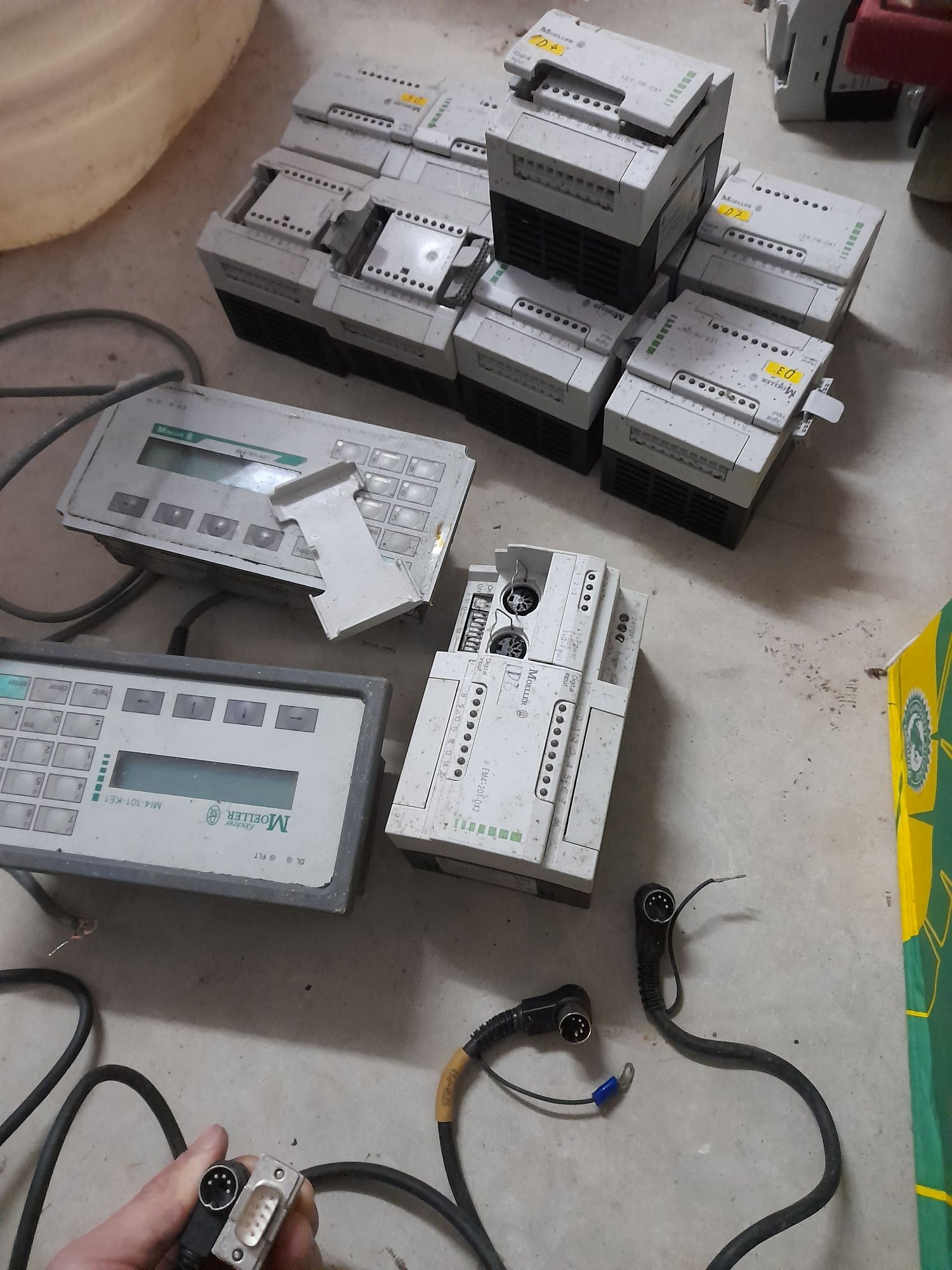 Moeller  LE4-116-DX1 , MI4-101-KE1 , DIL 00A M , 22DIL M