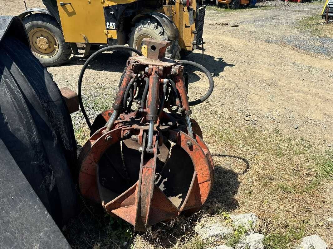 Graifer hidraulic pentru excavator | Fier vechi, deșeuri