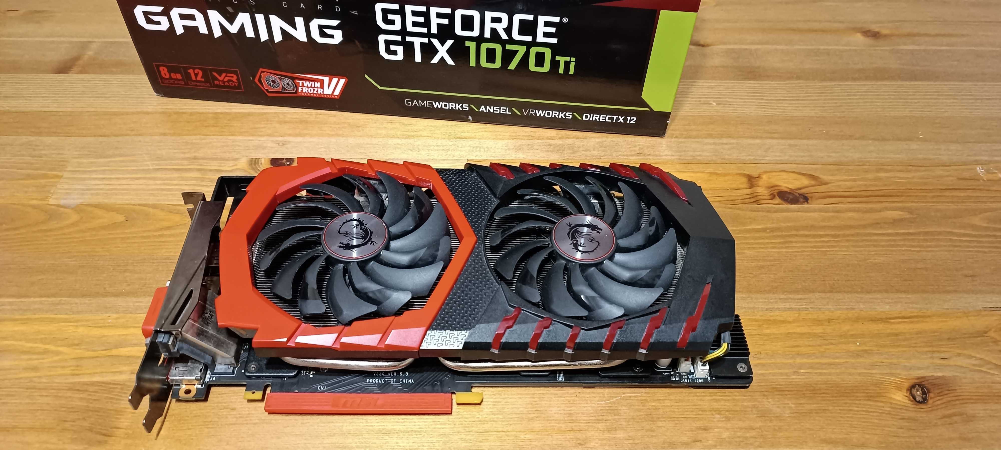 MSI GTX 1070ti Gaming 8GB