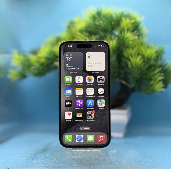 Apple iPhone 15 Pro, 1TB, 5G, Black Titanium