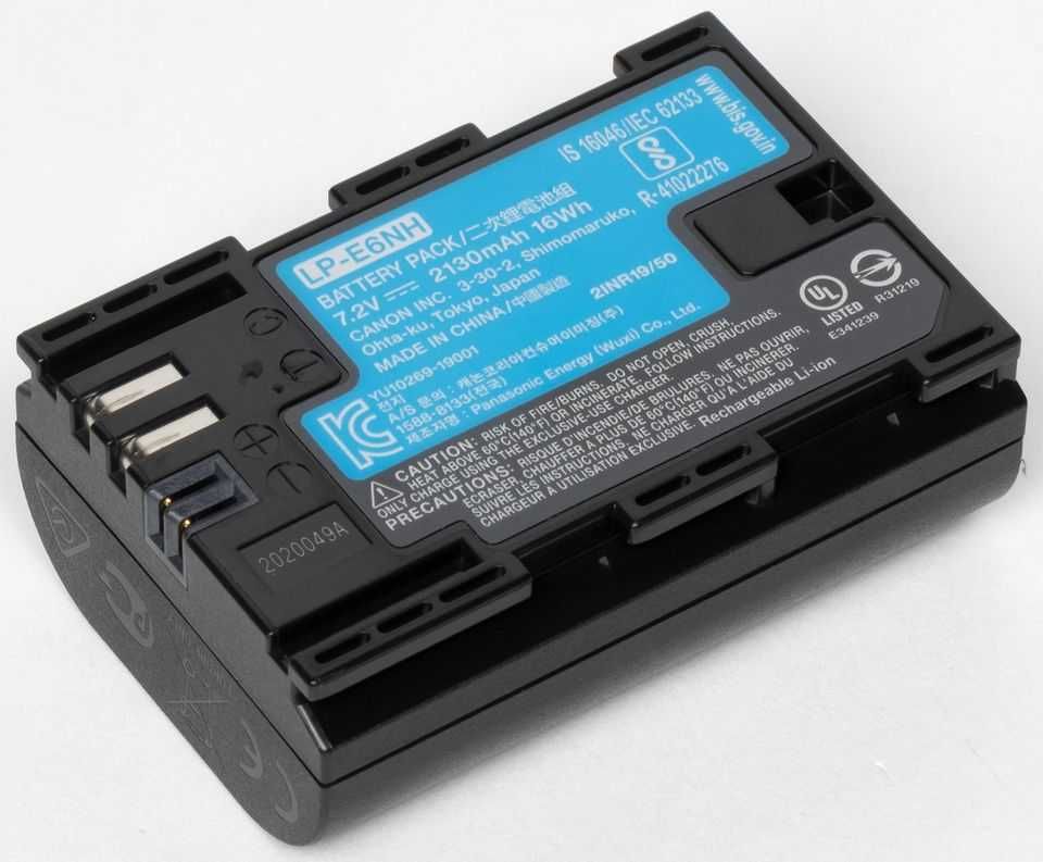 Оригинална НОВА батерия Canon LP-E6NH
