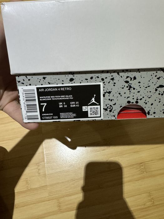 jordan 4 oreo white