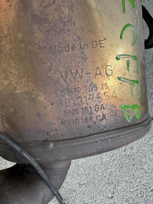 Filtru de particule DPF pt cod motor cffb passat b7 jetta golf6 etc