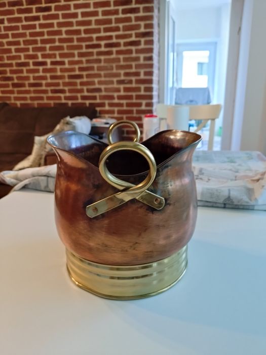 Vas cupru decoratiune interioara