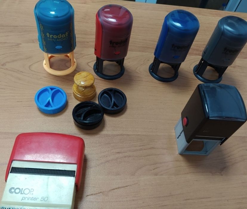 Продам пустые корпусы печати, штампы